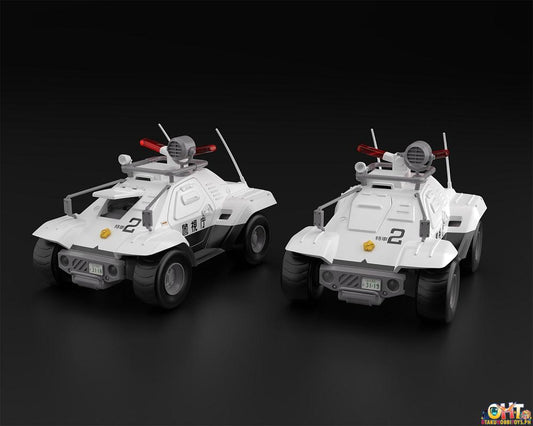 Aoshima ACKS No.MP-02 1/43 Type 98 Command Vehicle 2pk Set - Mobile Police Patlabor