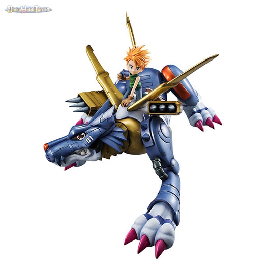 Precious G.E.M. Metal Garurumon & Ishida Yamato