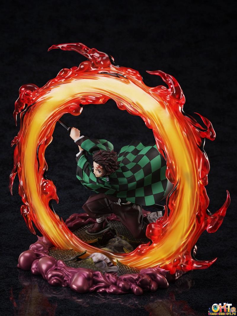 Aniplex Demon Slayer: Kimetsu no Yaiba Mugen Train Arc 1/8 Tanjiro Kamado Dance of the Fire God Clear Blue Sky