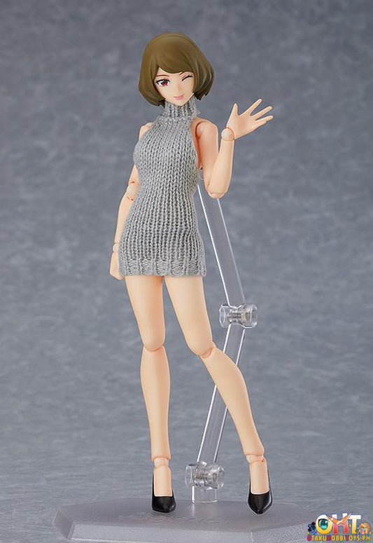 figma Female Body (Chiaki) with Backless Sweater Outfit