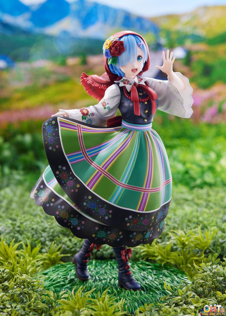 Furyu Re:ZERO -Starting Life in Another World- 1/7 Rem Country Dress Ver.