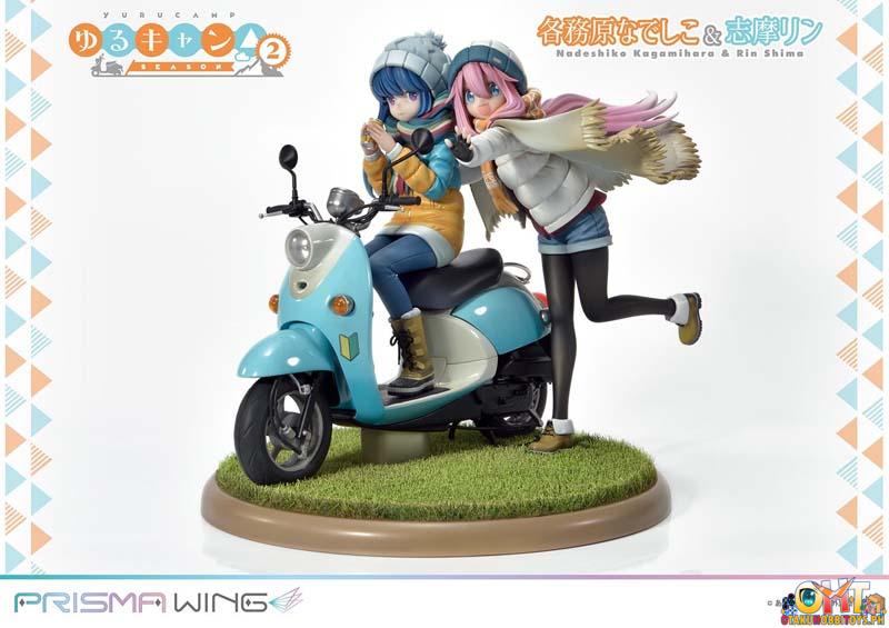 PRISMA WING Laid-Back Camp 1/7 Nadeshiko Kagamihara & Rin Shima