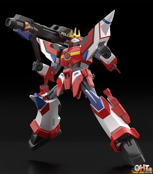 MODEROID Hyper Red Jack Armor - Armored Police Metal Jack