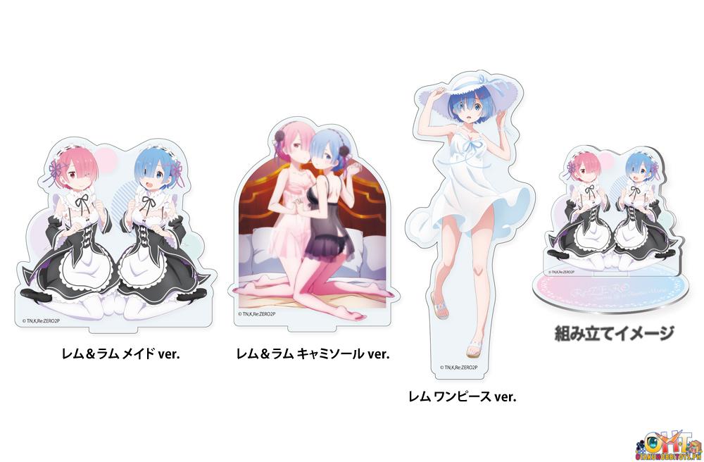 HOBBY STOCK Re:ZERO -Starting Life in Another World- Acrylic figure 3 Pieces Set