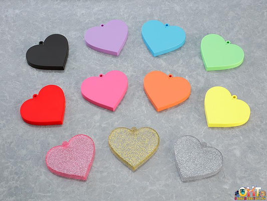 Nendoroid More Heart Base (Black/Purple/Blue/Green/Red/Pink/Orange/Yellow/Pink Glitter/Gold Glitter/Silver Glitter)