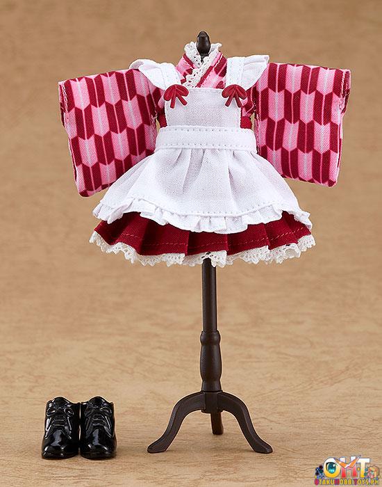 Nendoroid Doll: Outfit Set (Japanese-Style Maid - Pink)