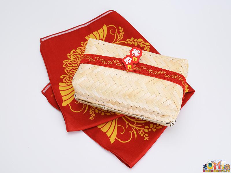 Good Smile Company Sakuna: Of Rice and Ruin - Bamboo Wicker Lunch Box + Cloth Wrap Set