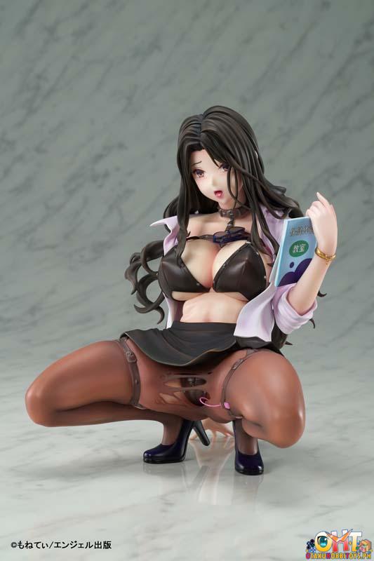 (18+) Lechery illustration by Monethi 1/5 ANGEL CLUB Vol.10 front cover Female Teacher Ikuko Ooeyama