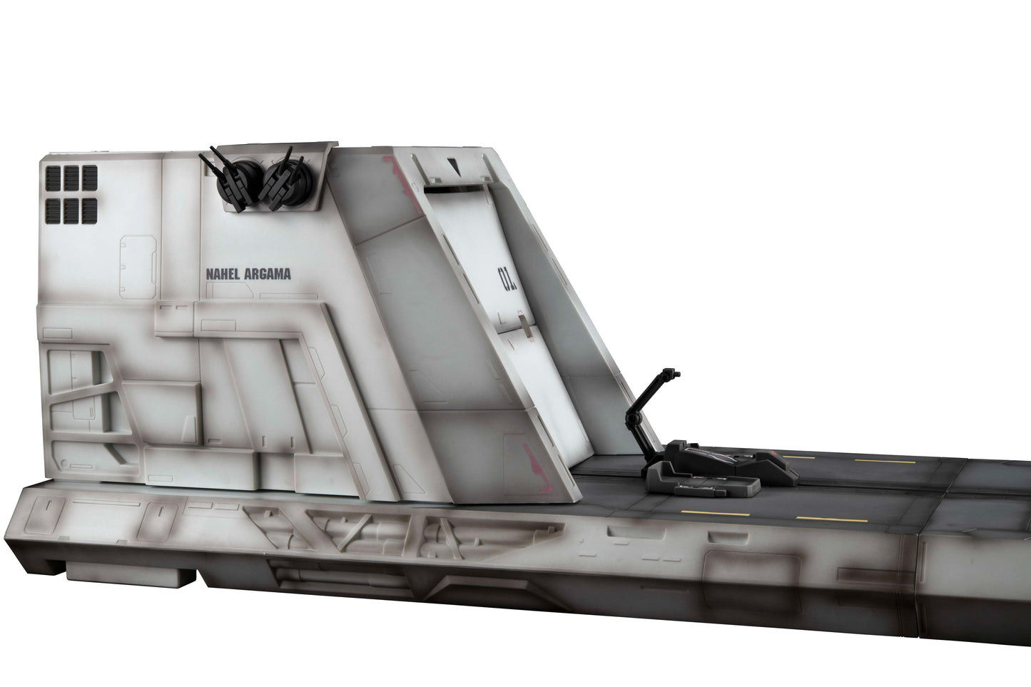 Megahouse Realistic Model Series: MOBILE SUIT GUNDAM UNICORN (1/144 HG series) Nahel Argama catapult deck (UC ver.)