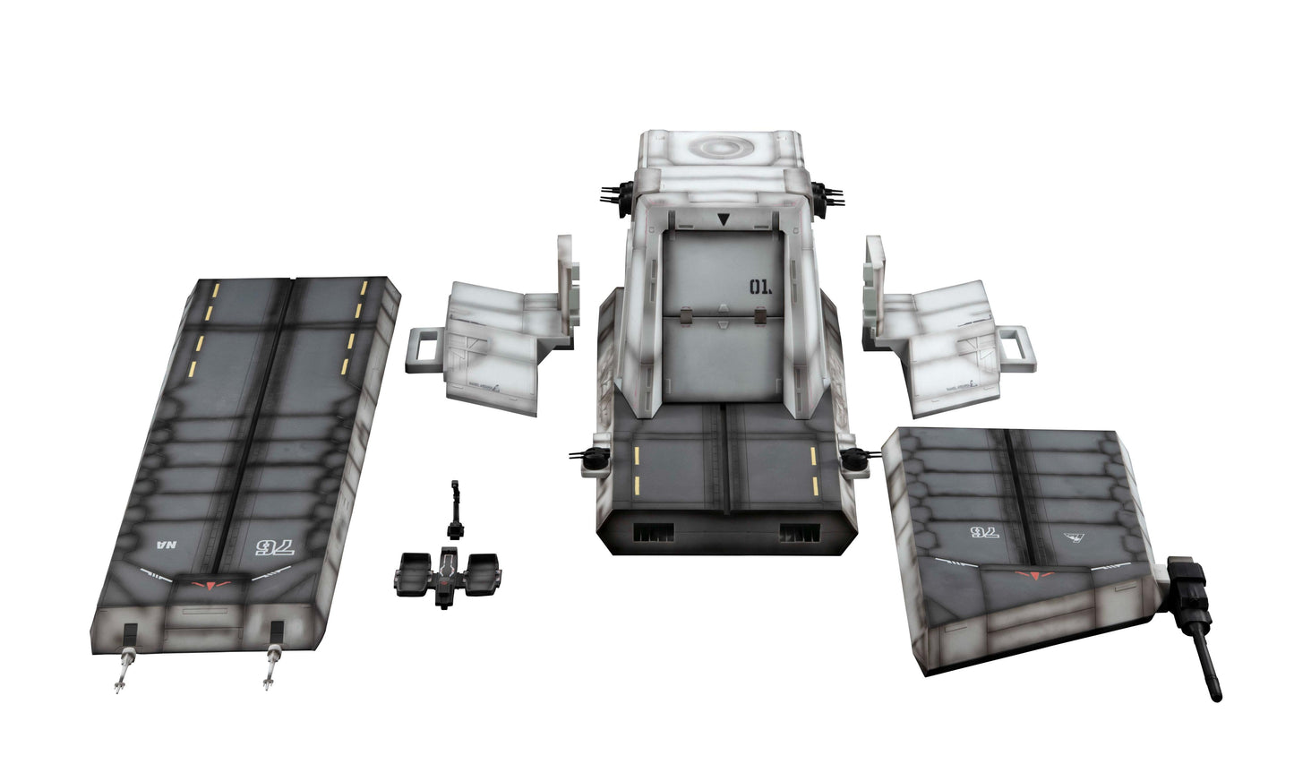 Megahouse Realistic Model Series: MOBILE SUIT GUNDAM UNICORN (1/144 HG series) Nahel Argama catapult deck (UC ver.)