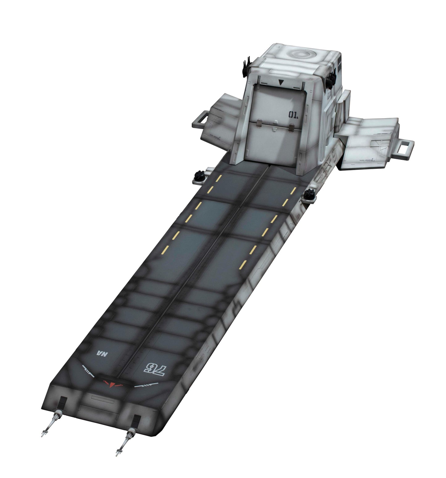 Megahouse Realistic Model Series: MOBILE SUIT GUNDAM UNICORN (1/144 HG series) Nahel Argama catapult deck (UC ver.)