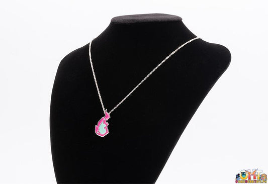 Orange Rouge Burnish Flare Necklace