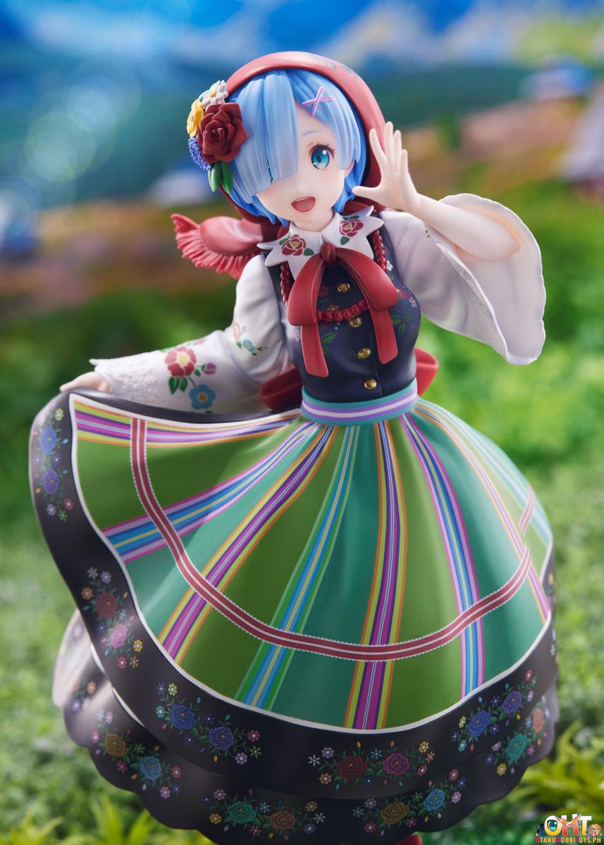 Furyu Re:ZERO -Starting Life in Another World- 1/7 Rem Country Dress Ver.