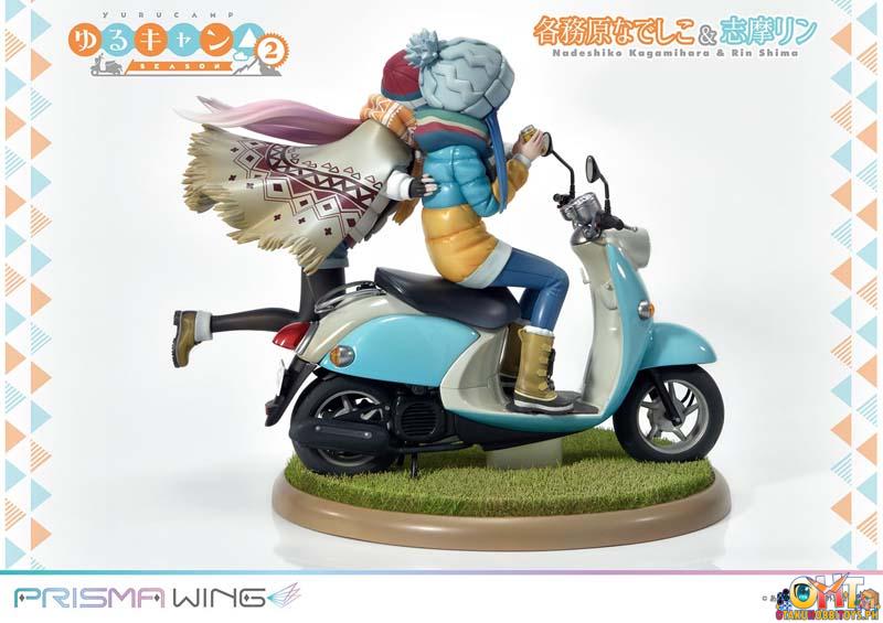 PRISMA WING Laid-Back Camp 1/7 Nadeshiko Kagamihara & Rin Shima