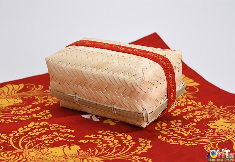 Good Smile Company Sakuna: Of Rice and Ruin - Bamboo Wicker Lunch Box + Cloth Wrap Set