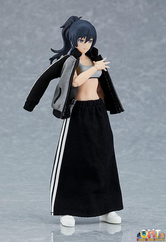 figma 601 Female Body (Makoto) with Tracksuit + Tracksuit Skirt Outfit