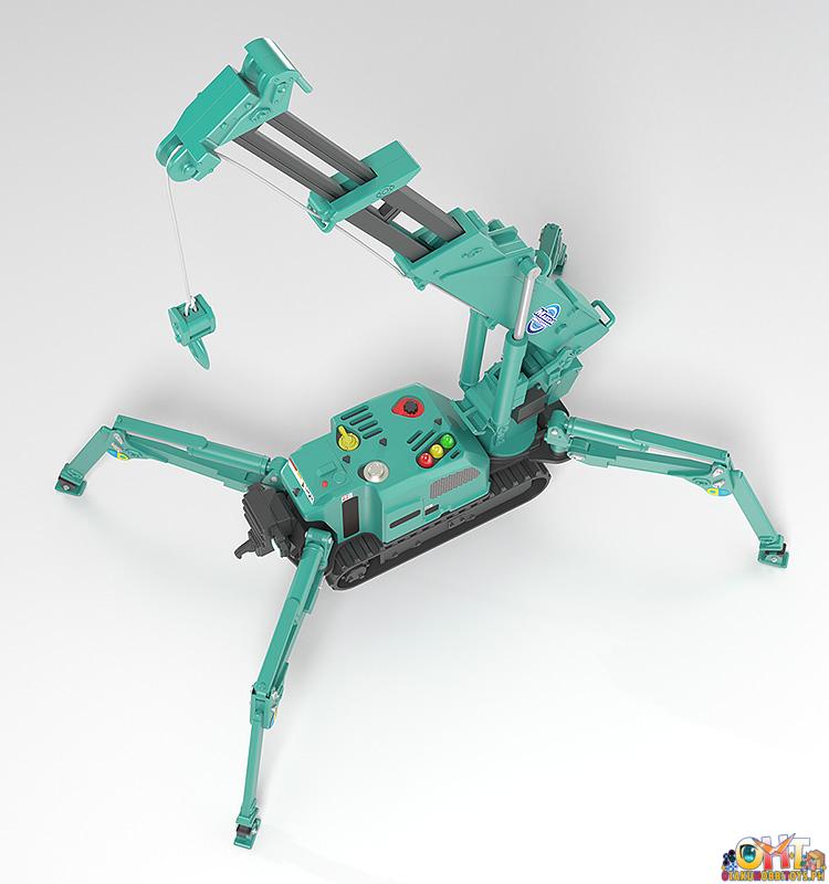 [REISSUE] MODEROID MAEDA SEISAKUSHO Spider Crane (Green)