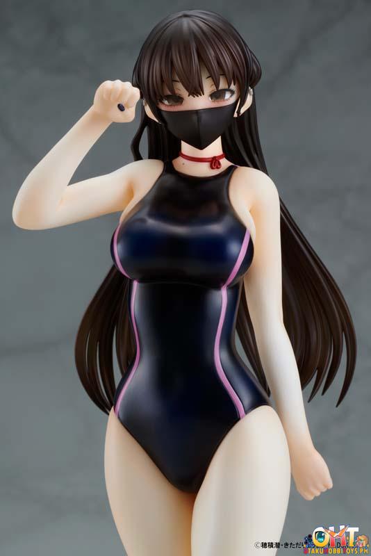 Kaitendoh The Story of a Manga Artist Who Was Imprisoned by a Strange High School Girl 1/6 Konata Competitive Swimsuit & Cat Lingerie Costume Set