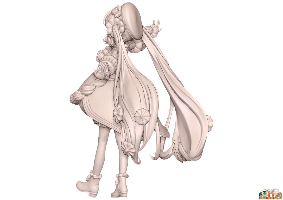 Furyu Hatsune Miku Sweet Tea Time Figure Strawberry Short Ver.