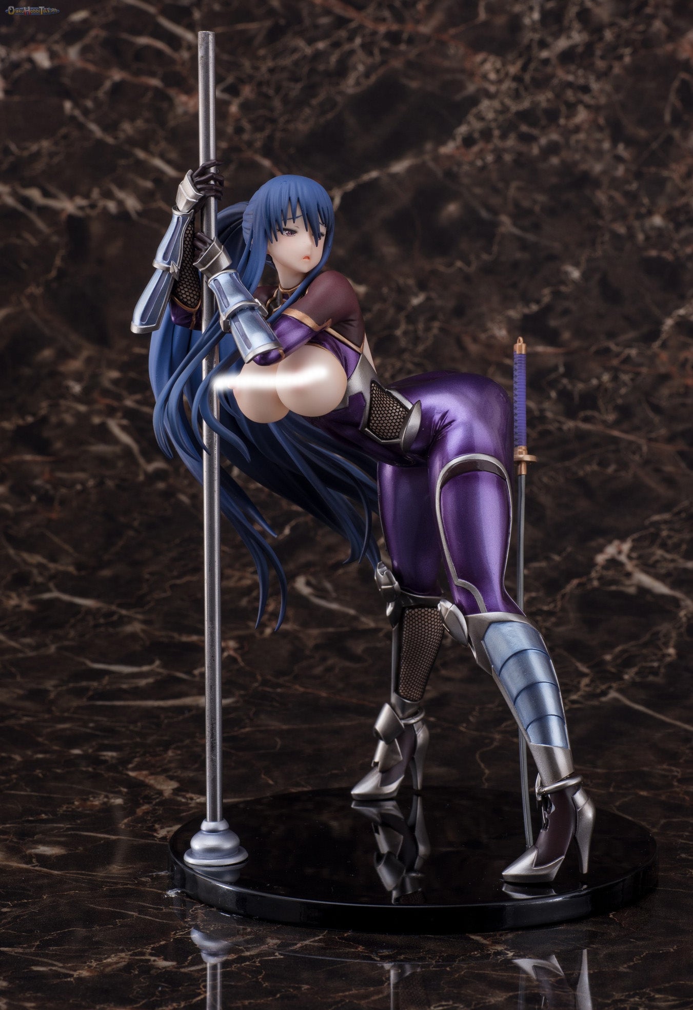 (18+)Queen Ted 1/7 Rinko Akiyama Pole Dance Ver. Taimanin RPGX Release Commemorating Package