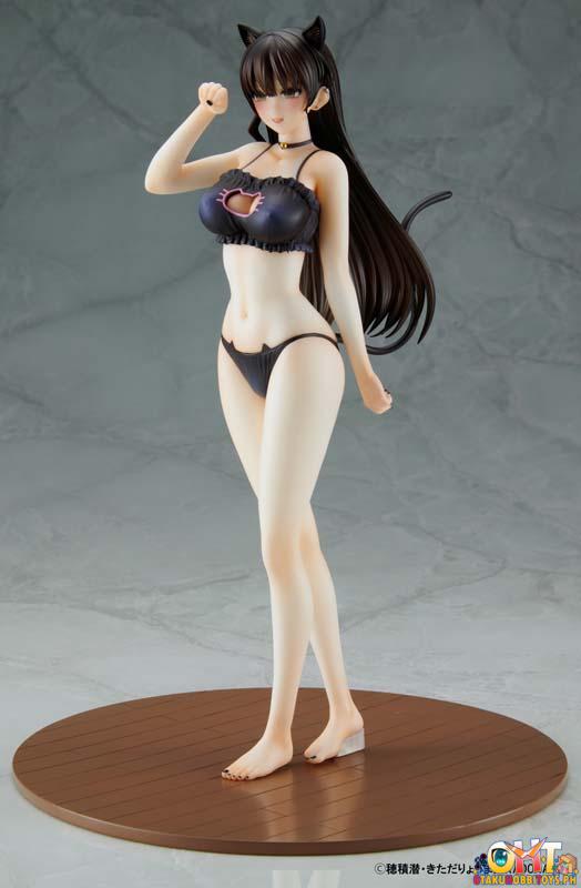 Kaitendoh The Story of a Manga Artist Who Was Imprisoned by a Strange High School Girl 1/6 Konata Competitive Swimsuit & Cat Lingerie Costume Set