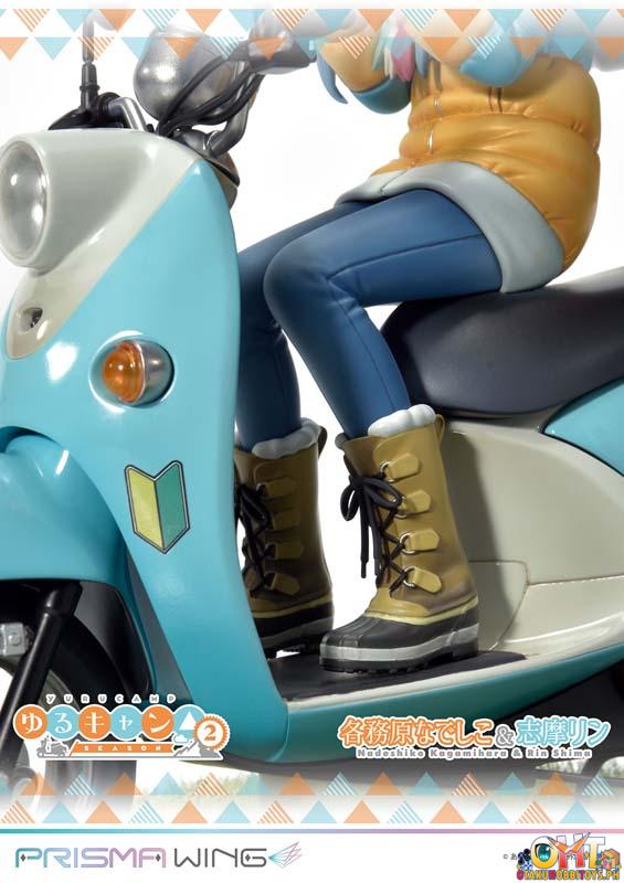 PRISMA WING Laid-Back Camp 1/7 Nadeshiko Kagamihara & Rin Shima