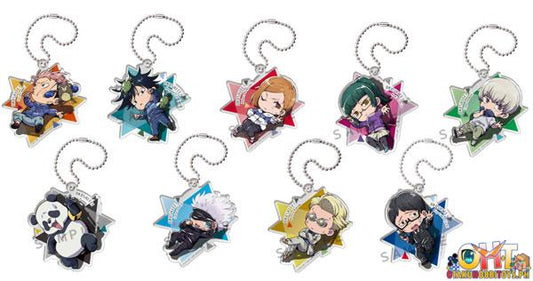 Takara Tomy A.R.T.S Okoshite! Defo Jujutsu Kaisen Trading Acrylic Keychain (Box of 9)