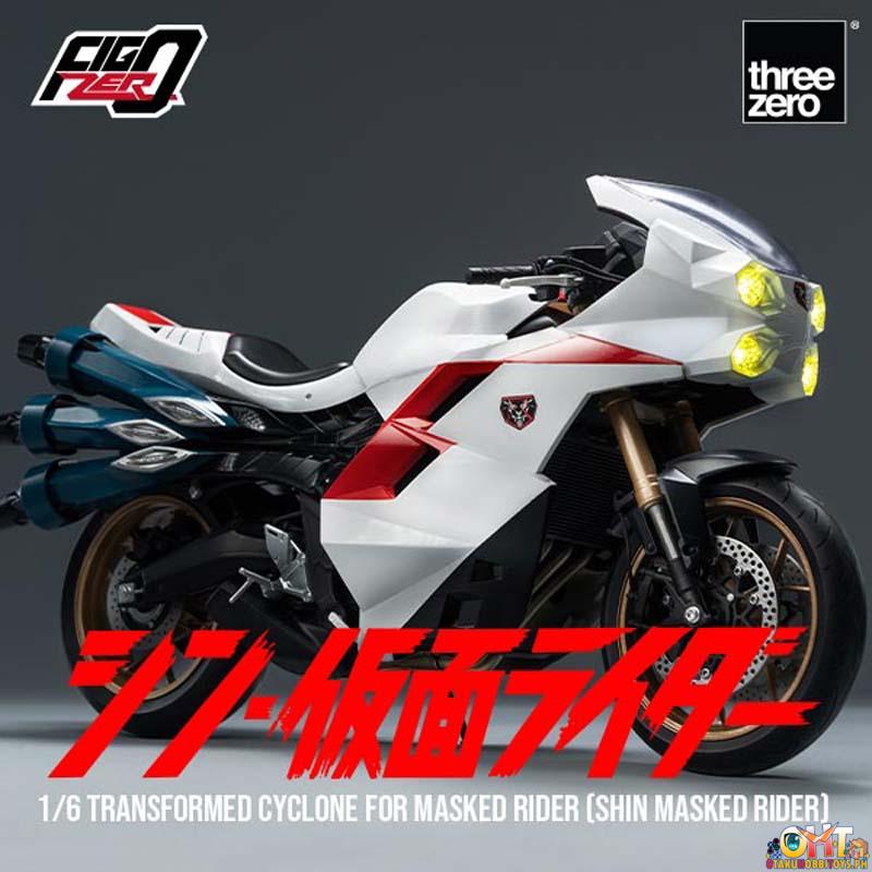 Threezero SHIN MASKED RIDER FigZero 1/6 Transformed Cyclone for Masked Rider (SHIN MASKED RIDER)