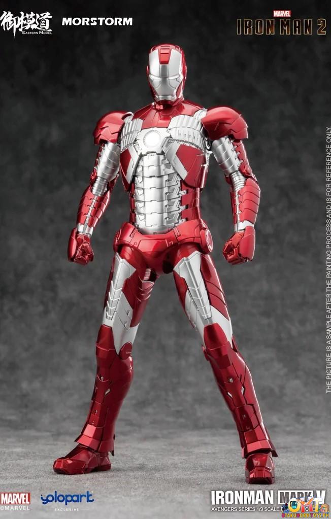 Morstorm x Yolopark Iron Man 2 1/9 Iron Man MK5 Deluxe Ver.