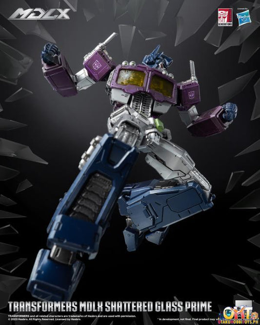 Threezero Transformers MDLX Shattered Glass Optimus Prime