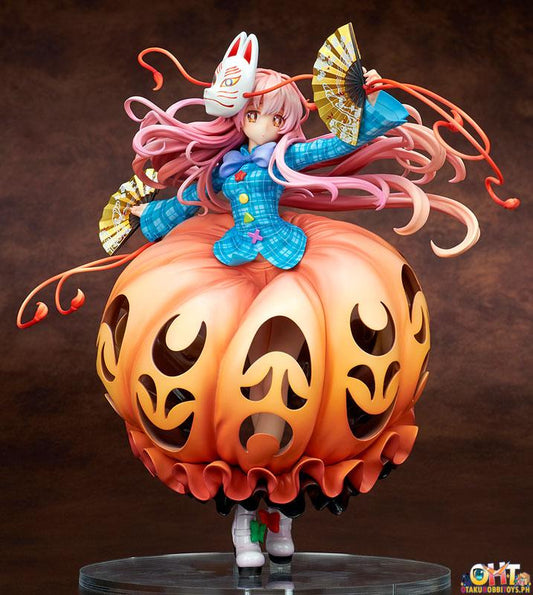 ques Q Touhou Project 1/8 The Expressive Poker Face Kokoro Hatano Light Arms Edition