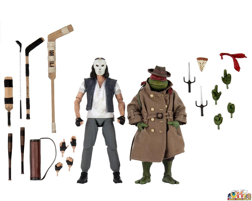 NECA 7” Scale Action Figure Casey Jones & Raphael in Disguise 2 Pack - Teenage Mutant Ninja Turtles