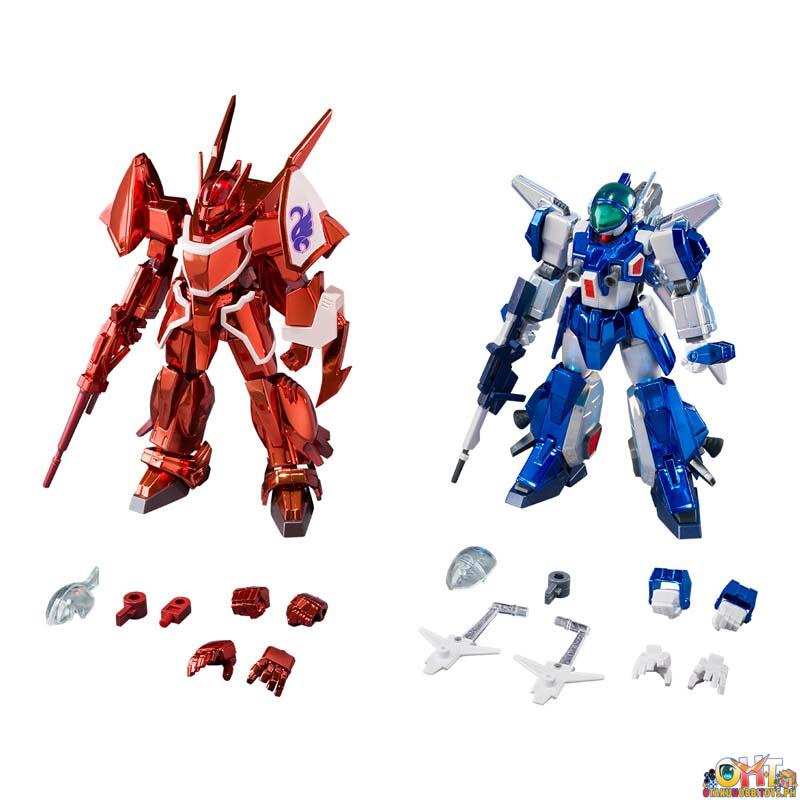 Bandai SMP [SHOKUGAN MODELING PROJECT] BLUE COMET SPT LAYZNER NEW LAYZNER & ZAKAAL DISTORTED SPACE Set W/o Gum
