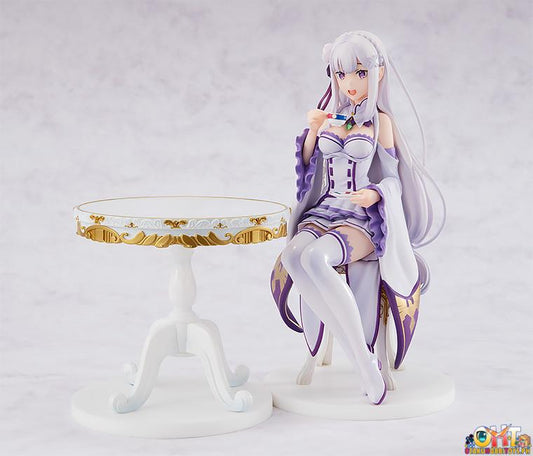[REISSUE] Kadokawa Re:Zero -Starting Life in Another World- KDcolle 1/7 Emilia: Tea Party Ver.