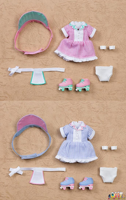 Nendoroid Doll Outfit Set: Diner - Girl (Blue/Pink)