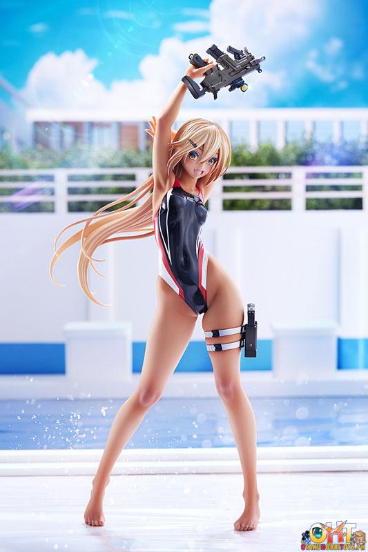 Amakuni ARMS NOTE 1/7 Kouhai-chan of the Swimming Club Red Line Swimsuit Ver.