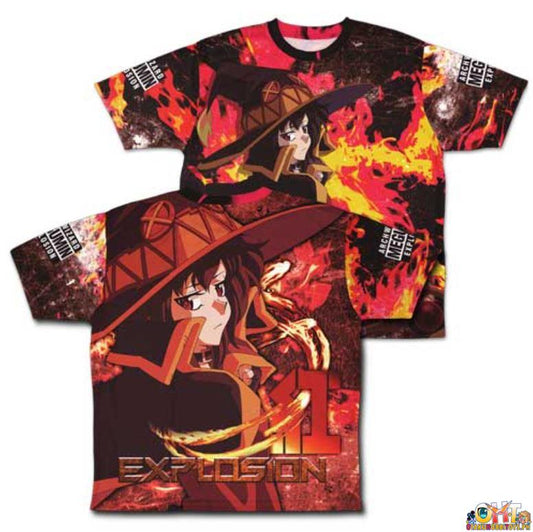 COSPA Kono Subarashii Sekai ni Shukufuku wo! 2 Megumin Double-sided full graphic T-shirt