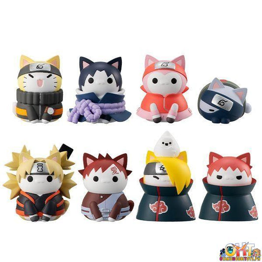 Megahouse Nyaruto!: Naruto Shippuden Akatsuki Battles Start Edition (set of 8)