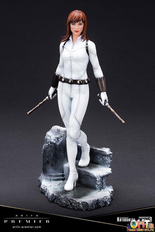 Kotobukiya ARTFX Premier Statue 1/10 Black Widow White Costume Limited Edition - MARVEL UNIVERSE
