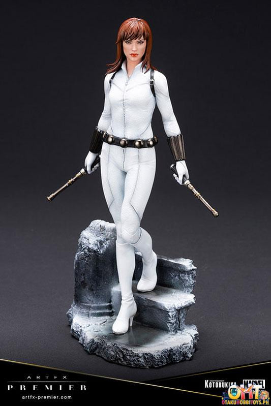 Kotobukiya ARTFX Premier Statue 1/10 Black Widow White Costume Limited Edition - MARVEL UNIVERSE