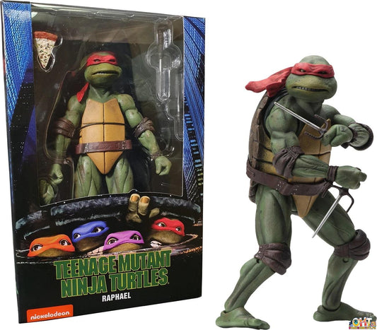 NECA 7” Scale Action Figure 1990 Movie Raphael (Reproduction 2021)
