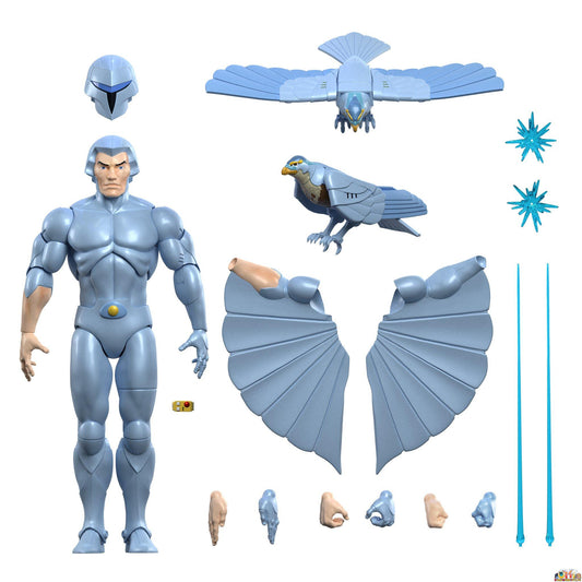 SUPER7 SilverHawks ULTIMATES! Wave 1 - Quicksilver 7-Inch Action Figure