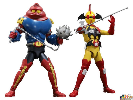 EVOLUTION TOYS Akumaizer 3 HAF Evil & Gabra