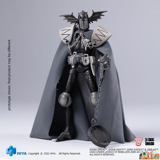 Hiya Toys Judge Dredd EXQUISITE MINI Judge Fear Black & White
