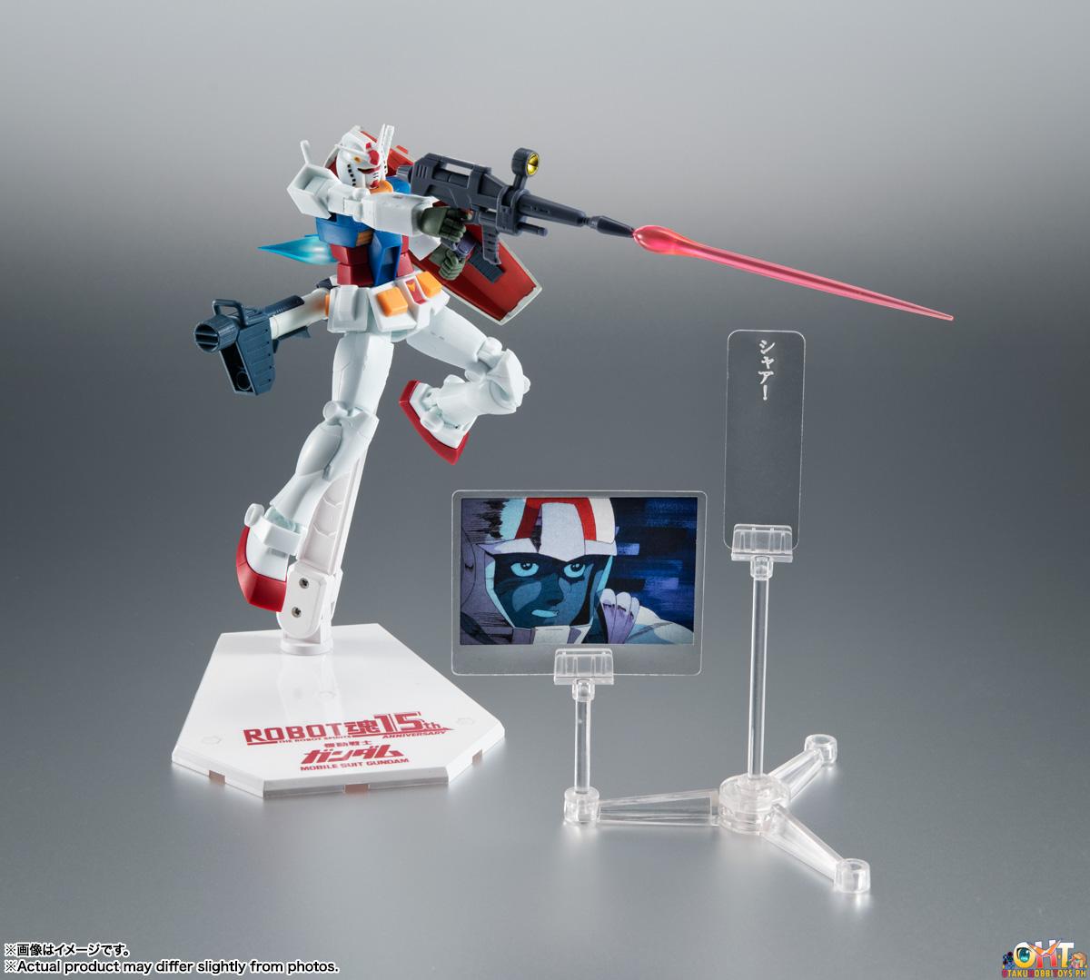 THE ROBOT SPIRITS <SIDE MS> RX-78-2 GUNDAM ver. A.N.I.M.E.～ROBOT SPIRITS 15th ANNIVERSARY～Mobile Suit Gundam