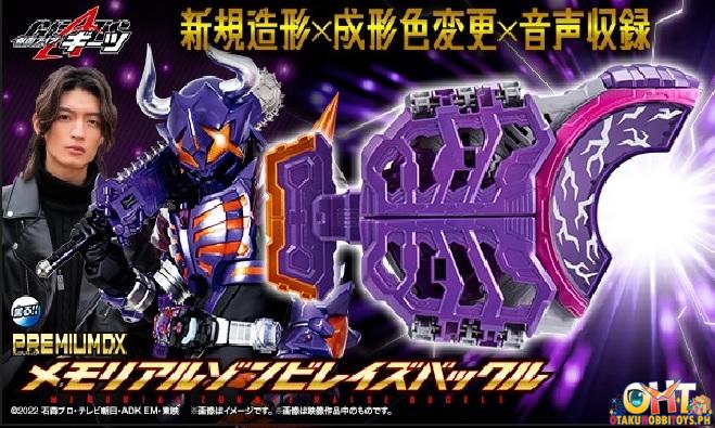 Bandai Kamen Rider Geats PREMIUM DX Memorial Zombie Raise Buckle Set