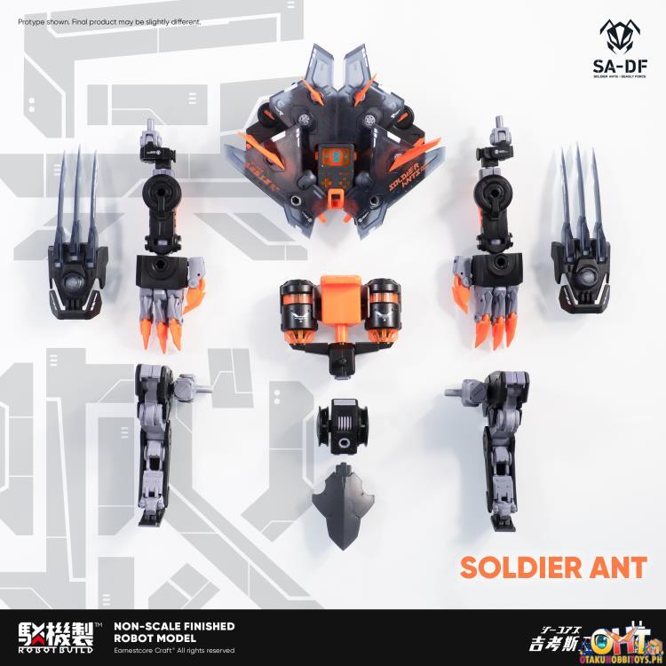 Earnestcore Craft Robot Build RB-05 Soldier Ant Model Figure