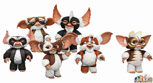 NECA Gremlins - 7" Scale Action Figure - Mogwais In Blister Card Assortment (Set of 12)