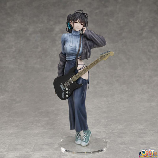 Union Creative hitomio16 Illustration Guitar Mei Mei Backless Dress