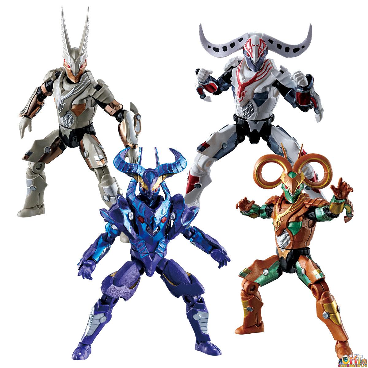 Bandai SO-DO CHRONICLE Kamen Rider Ryuki Zelles Set W/out Gum